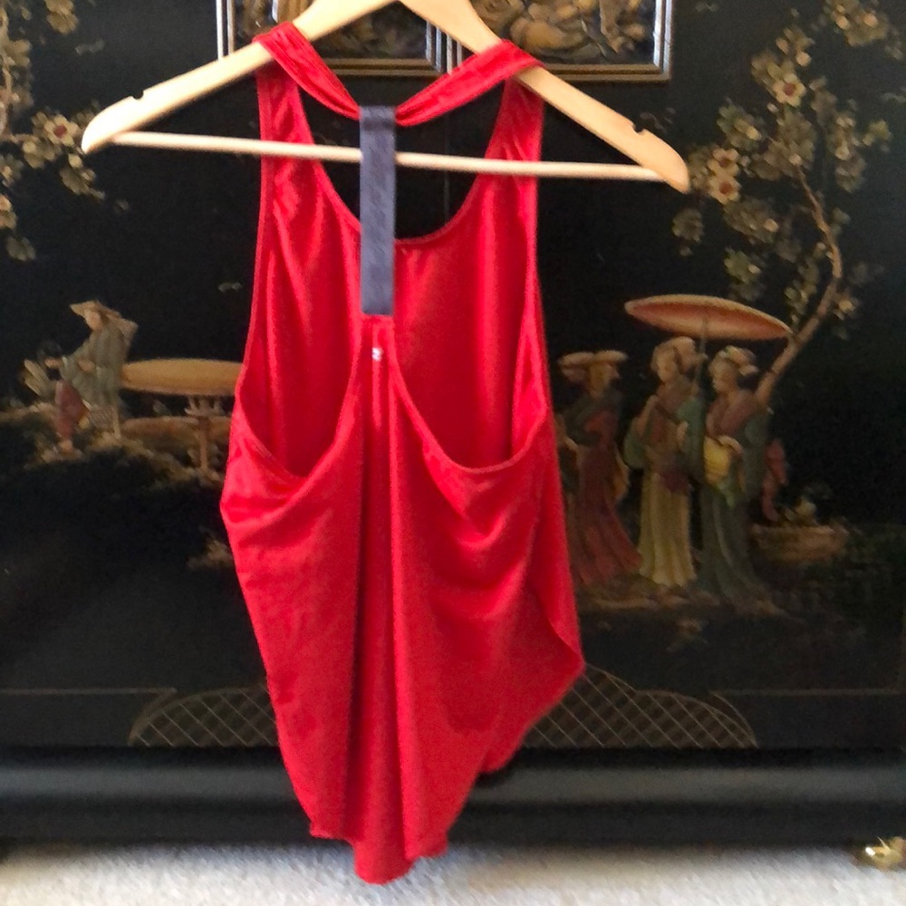 Fabletics red workout top - Picture 3 of 4